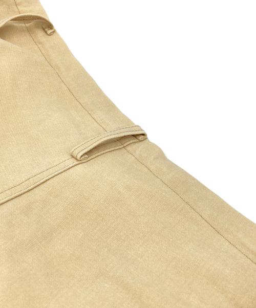 Yohji Yamamoto pour homme（ヨウジヤマモト プールオム）Yohji Yamamoto pour homme (ヨウジヤマモト プールオム) ワイドペインターパンツ イエロー サイズ:3の古着・服飾アイテム