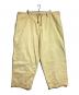 Yohji Yamamoto pour homme（ヨウジヤマモト プールオム）の古着「ワイドペインターパンツ」｜イエロー