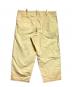 Yohji Yamamoto pour homme (ヨウジヤマモト プールオム) ワイドペインターパンツ イエロー サイズ:3：18000円