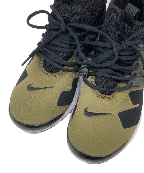 NIKE（ナイキ）NIKE (ナイキ) ACRONYM (アクロニウム) AIR PRESTO MID カーキ サイズ:27.5cmの古着・服飾アイテム