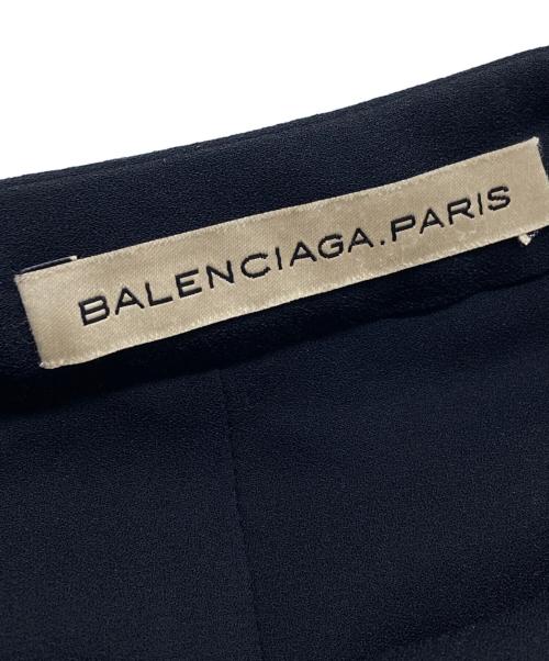 BALENCIAGA（バレンシアガ）BALENCIAGA (バレンシアガ) フリルデザインスカート ブラック サイズ:36の古着・服飾アイテム