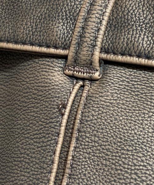 darich（ダーリッチ）darich (ダーリッチ) アンティークレザープリーツショートパンツ ブラウン サイズ:Mの古着・服飾アイテム