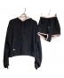 Darich（ダーリッチ）の古着「カラードッキングスウェットセットアップ」｜ブラック