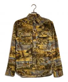 RRL（ダブルアールエル）の古着「アニマル柄シャツ」｜ブラウン