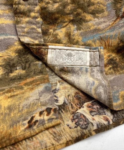 RRL（ダブルアールエル）RRL (ダブルアールエル) アニマル柄シャツ ブラウン サイズ:XSの古着・服飾アイテム