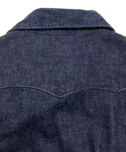 RRL（ダブルアールエル）RRL (ダブルアールエル) コンチョデニムシャツ インディゴ サイズ:XSの古着・服飾アイテム