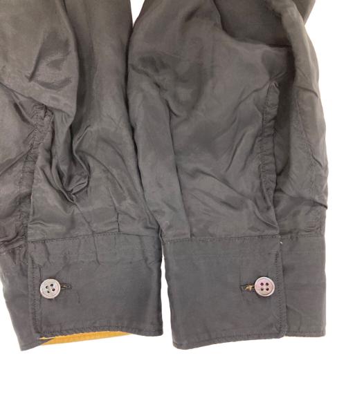 COMME des GARCONS SHIRT（コムデギャルソンシャツ）COMME des GARCONS SHIRT (コムデギャルソンシャツ) キュプラバイカラーシャツ ブラック サイズ:Sの古着・服飾アイテム