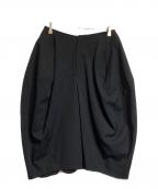 COMME des GARCONSコムデギャルソン）の古着「ウールギャバサルエルバルーンパンツ」｜ブラック