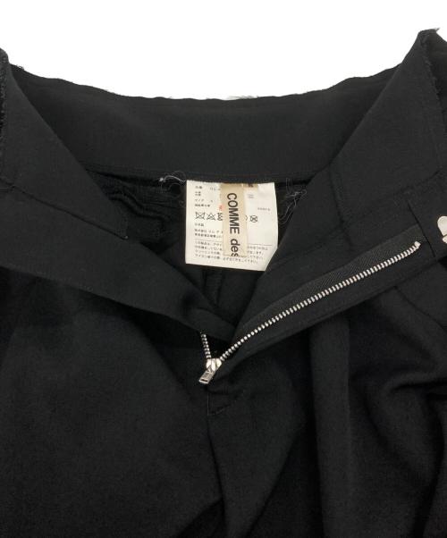 COMME des GARCONS（コムデギャルソン）COMME des GARCONS (コムデギャルソン) ウールギャバサルエルバルーンパンツ ブラック サイズ:Sの古着・服飾アイテム