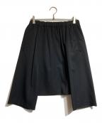 COMME des GARCONS COMME des GARCONSコムデギャルソン コムデギャルソン）の古着「ウールギャバサルエルショーツ」｜ブラック