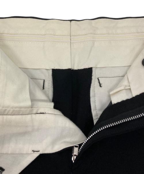 COMME des GARCONS COMME des GARCONS（コムデギャルソン コムデギャルソン）COMME des GARCONS COMME des GARCONS (コムデギャルソン コムデギャルソン) ウールギャバクロップドパンツ ブラック サイズ:Sの古着・服飾アイテム