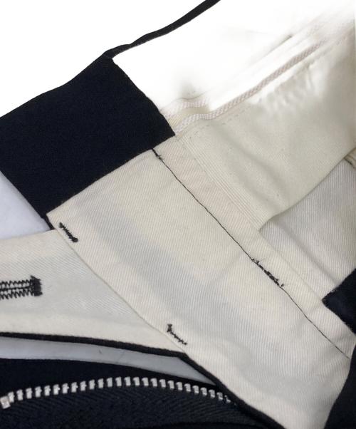 COMME des GARCONS COMME des GARCONS（コムデギャルソン コムデギャルソン）COMME des GARCONS COMME des GARCONS (コムデギャルソン コムデギャルソン) ウールギャバクロップドパンツ ブラック サイズ:Sの古着・服飾アイテム