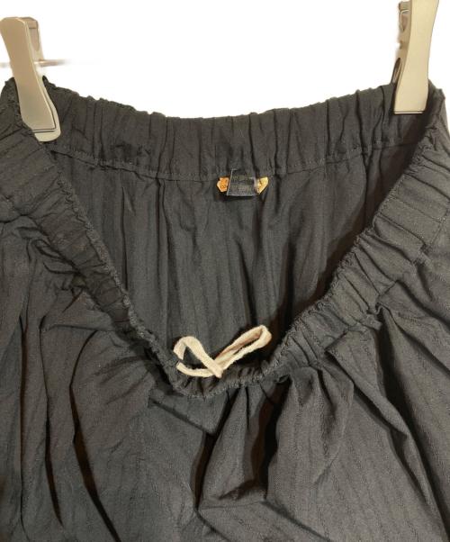 COMME des GARCONS COMME des GARCONS（コムデギャルソン コムデギャルソン）COMME des GARCONS COMME des GARCONS (コムデギャルソン コムデギャルソン) ストライプバルーンサルエルパンツ ブラック サイズ:Sの古着・服飾アイテム