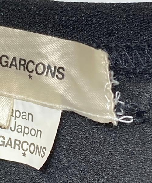 COMME des GARCONS（コムデギャルソン）COMME des GARCONS (コムデギャルソン) ニット切替シースルーカットソー ブラック サイズ:Sの古着・服飾アイテム