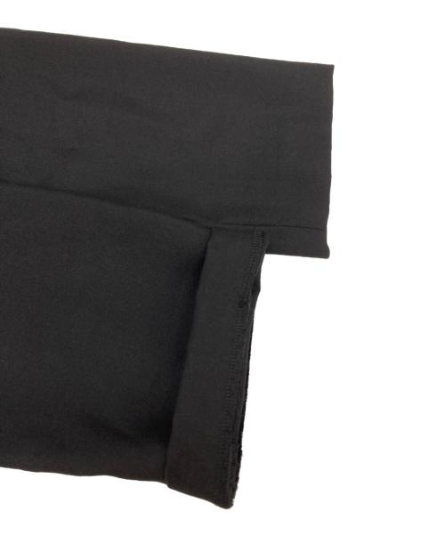 COMME des GARCONS（コムデギャルソン）COMME des GARCONS (コムデギャルソン) シルクウールギャバジン丸襟シャツ ブラック サイズ:Mの古着・服飾アイテム