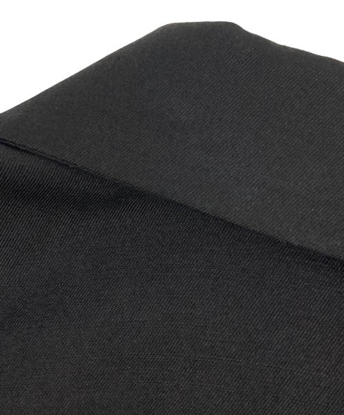 COMME des GARCONS（コムデギャルソン）COMME des GARCONS (コムデギャルソン) シルクウールギャバジン丸襟シャツ ブラック サイズ:Mの古着・服飾アイテム