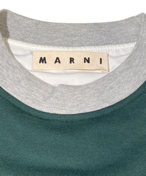 MARNI（マルニ）MARNI (マルニ) ショートスリーブスウェット グリーン サイズ:46の古着・服飾アイテム