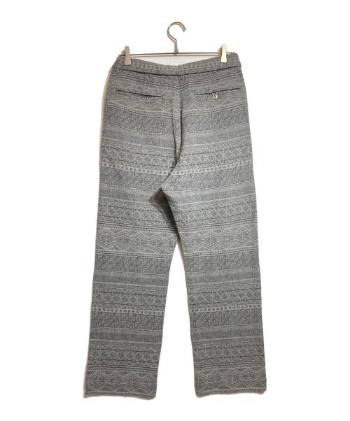 Snow peak（スノーピーク）Snow peak (スノーピーク) Cotton Silk Jacquard Easy Pants グレー サイズ:Mの古着・服飾アイテム