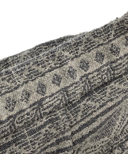 Snow peak（スノーピーク）Snow peak (スノーピーク) Cotton Silk Jacquard Easy Pants グレー サイズ:Mの古着・服飾アイテム