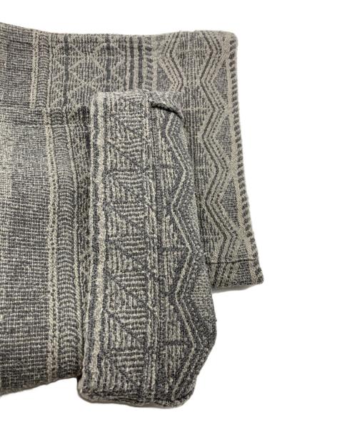 Snow peak（スノーピーク）Snow peak (スノーピーク) Cotton Silk Jacquard Easy Pants グレー サイズ:Mの古着・服飾アイテム