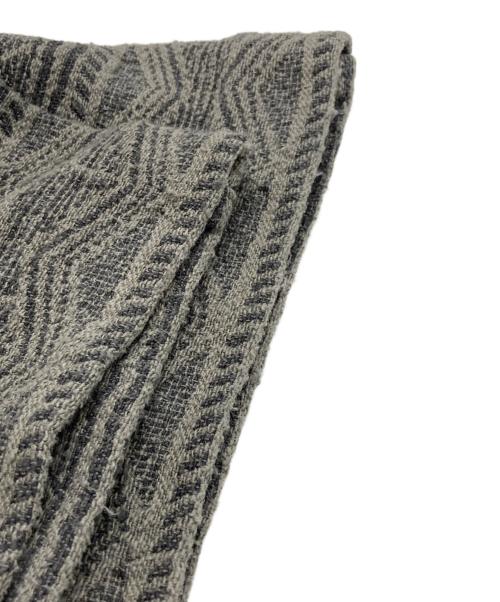 Snow peak（スノーピーク）Snow peak (スノーピーク) Cotton Silk Jacquard Easy Pants グレー サイズ:Mの古着・服飾アイテム