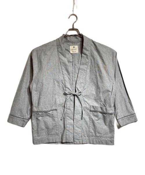 Snow peak（スノーピーク）Snow peak (スノーピーク) NORAGI JACKET グレー サイズ:Mの古着・服飾アイテム