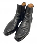 F.LLI Giacomettiフラテッリ ジャコメッティ）の古着「サイドゴアブーツ」｜ブラック