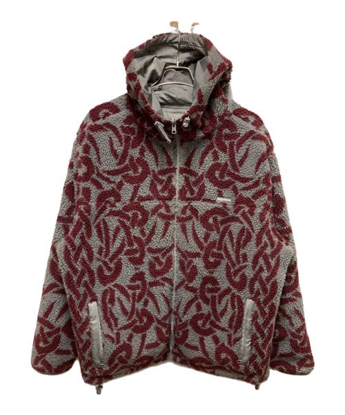 SUPREME（シュプリーム）SUPREME (シュプリーム) Celtic Knot Reversible WINDSTOPPER Fleece Hooded Jacket グレー サイズ:XLの古着・服飾アイテム