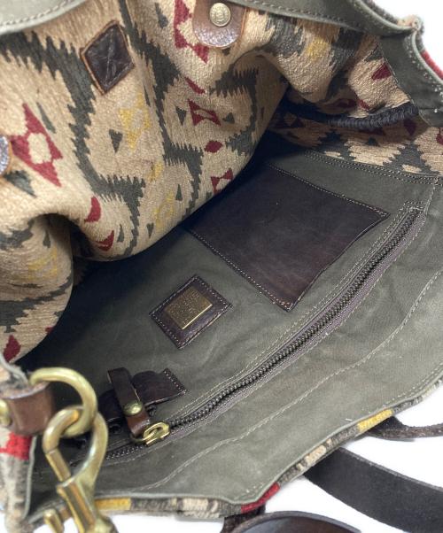 campomaggi（カンポマッジ）CAMPOMAGGI (カンポマッジ) 2WAYショルダーバッグ ブラウンの古着・服飾アイテム