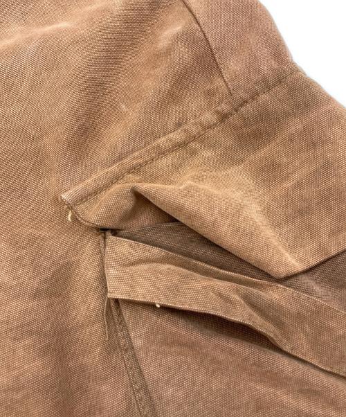 askyurself（アスクユアセルフ）askyurself (アスクユアセルフ) kim duong (キム・ドゥオン) DUONG FLARE CARGO PANTS ブラウン サイズ:Ｓの古着・服飾アイテム