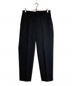 COMME des GARCONS HOMME DEUXコムデギャルソン オム ドゥ）の古着「ウールアルパカスラックス」｜ブラック