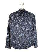 Paul Smith Londonポールスミスロンドン）の古着「花柄シャツ」｜ネイビー