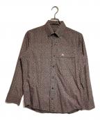 BURBERRY BLACK LABELバーバリーブラックレーベル）の古着「花柄シャツ」｜ピンク