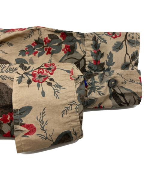 PS Paul Smith（ＰＳポールスミス）PS Paul Smith (ＰＳポールスミス) 花柄シャツ ベージュ サイズ:Sの古着・服飾アイテム