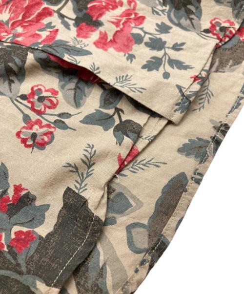 PS Paul Smith（ＰＳポールスミス）PS Paul Smith (ＰＳポールスミス) 花柄シャツ ベージュ サイズ:Sの古着・服飾アイテム