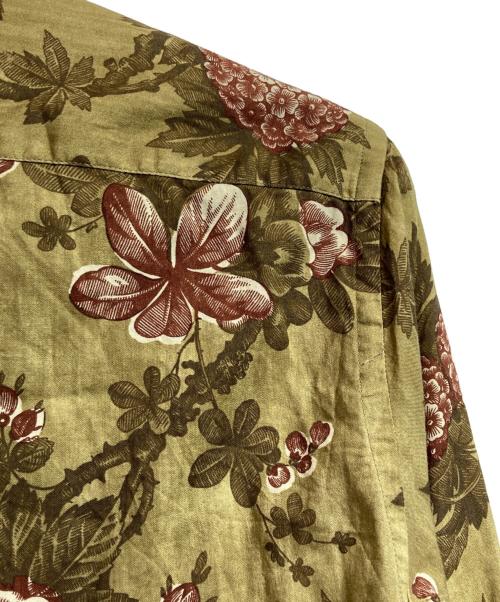 PAUL SMITH（ポールスミス）PAUL SMITH (ポールスミス) 花柄シャツ オリーブ サイズ:Mの古着・服飾アイテム