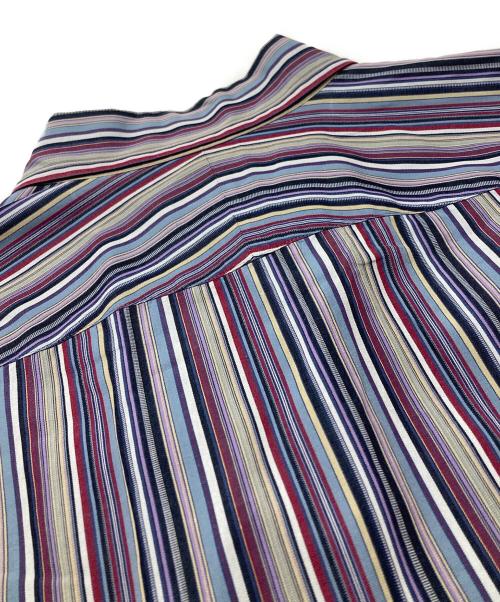 Paul Smith London（ポールスミスロンドン）Paul Smith London (ポールスミスロンドン) ストライプシャツ パープル サイズ:Ｍの古着・服飾アイテム