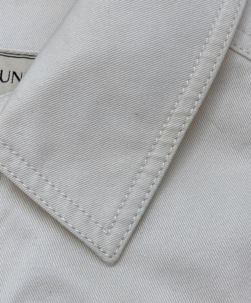 maison kitsune（メゾンキツネ）maison kitsune (メゾンキツネ) ショートデニムジャケット ベージュ サイズ:ＸＳの古着・服飾アイテム