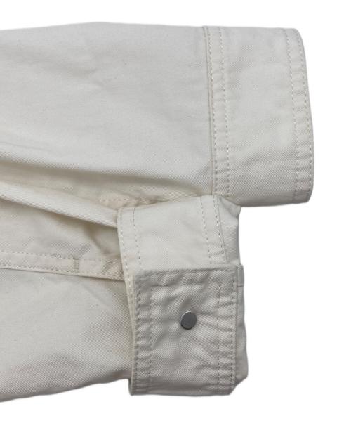 maison kitsune（メゾンキツネ）maison kitsune (メゾンキツネ) ショートデニムジャケット ベージュ サイズ:ＸＳの古着・服飾アイテム