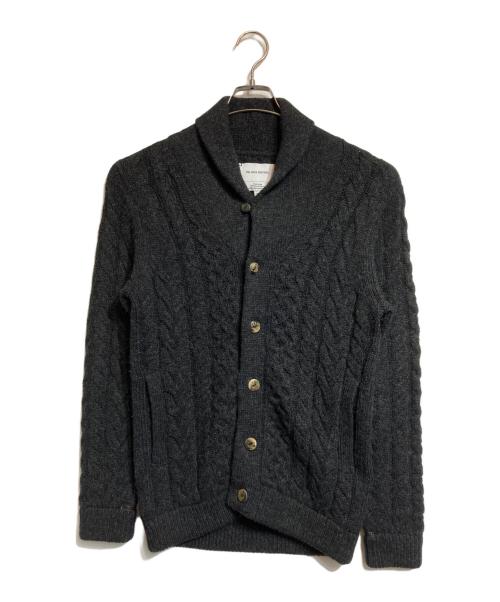 THE INOUE BROTHERS（イノウエブラザーズ）THE INOUE BROTHERS (イノウエブラザーズ) ケーブルニットカーディガン ブラック サイズ:Sの古着・服飾アイテム