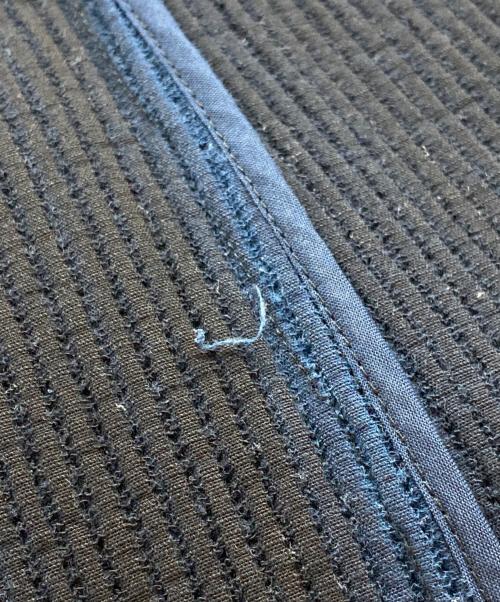 plantation（プランテーション）plantation (プランテーション) プリーツジップアップジャケット ネイビー サイズ:Mの古着・服飾アイテム