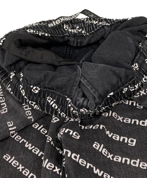 ALEXANDER WANG（アレキサンダー・ワン）ALEXANDER WANG (アレキサンダーワン) ロゴジョガーデニム グレー サイズ:XXSの古着・服飾アイテム