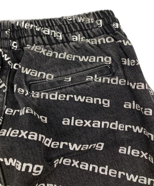 ALEXANDER WANG（アレキサンダー・ワン）ALEXANDER WANG (アレキサンダーワン) ロゴジョガーデニム グレー サイズ:XXSの古着・服飾アイテム