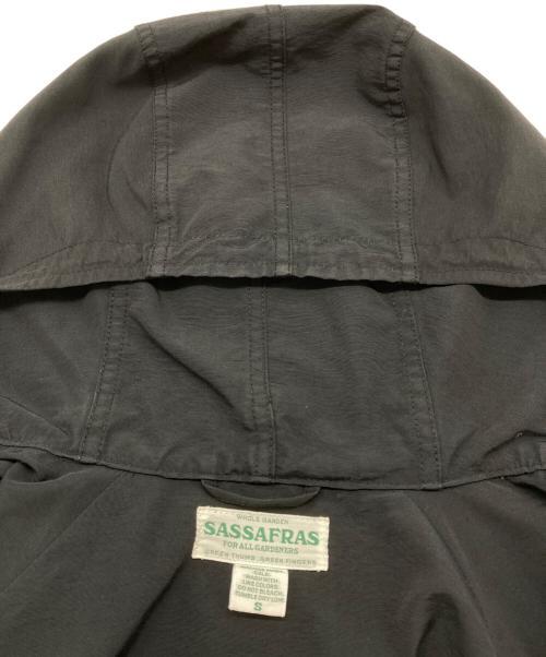 SASSAFRAS（ササフラス）SASSAFRAS (ササフラス) DIGS CREW BUD JACKET ブラック サイズ:Sの古着・服飾アイテム