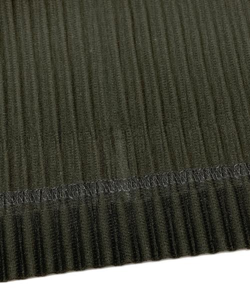 HOMME PLISSE ISSEY MIYAKE（オム プリッセ イッセイ ミヤケ）HOMME PLISSE ISSEY MIYAKE (オムプリッセ イッセイ ミヤケ) プリーツポロシャツ ブラック サイズ:2の古着・服飾アイテム