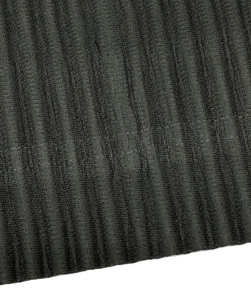 HOMME PLISSE ISSEY MIYAKE（オム プリッセ イッセイ ミヤケ）HOMME PLISSE ISSEY MIYAKE (オムプリッセ イッセイ ミヤケ) プリーツポロシャツ ブラック サイズ:2の古着・服飾アイテム