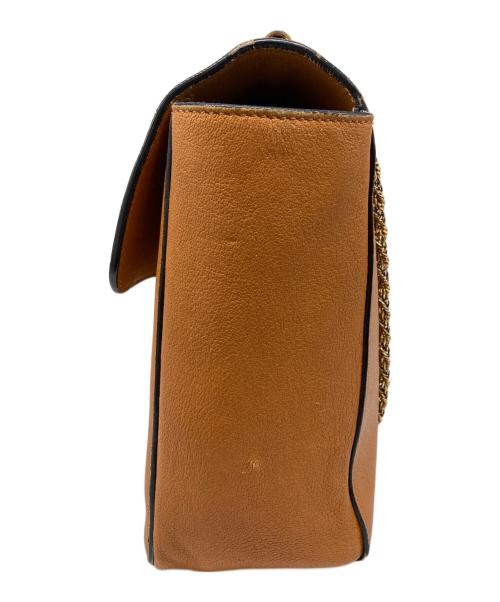 Chloe（クロエ）Chloe (クロエ) エルシーチェーンショルダーバッグ ブラウンの古着・服飾アイテム