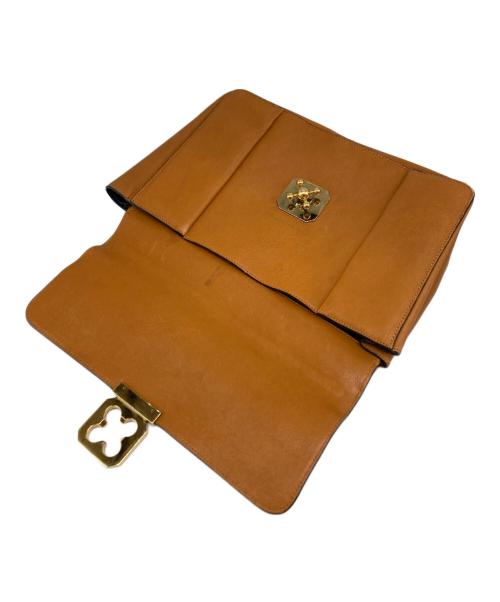 Chloe（クロエ）Chloe (クロエ) エルシーチェーンショルダーバッグ ブラウンの古着・服飾アイテム