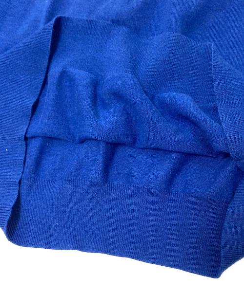 BROOKS BROTHERS（ブルックスブラザーズ）BROOKS BROTHERS (ブルックスブラザーズ) ハーフジップニット ブルー サイズ:Mの古着・服飾アイテム