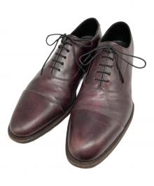 SHETLAND FOX（シェットランドフォックス）の古着「ストレートチップシューズ」｜パープル